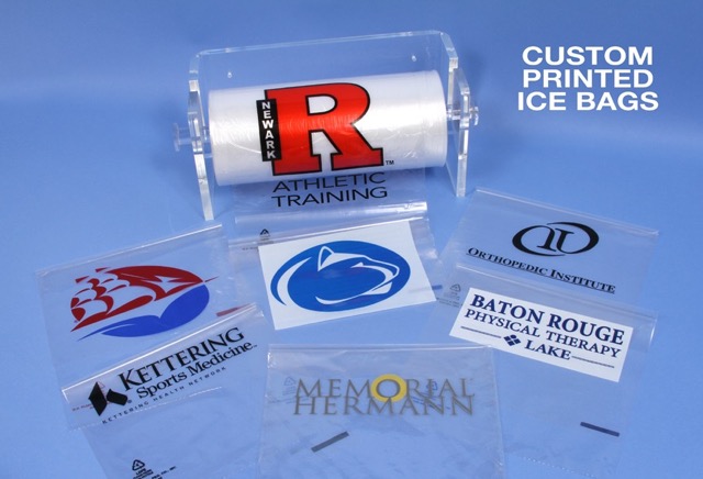 Custom Logo Ice Therapy Bags