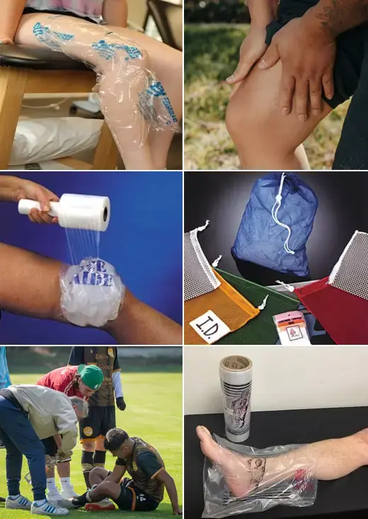 barrier sleeves for sport injuries